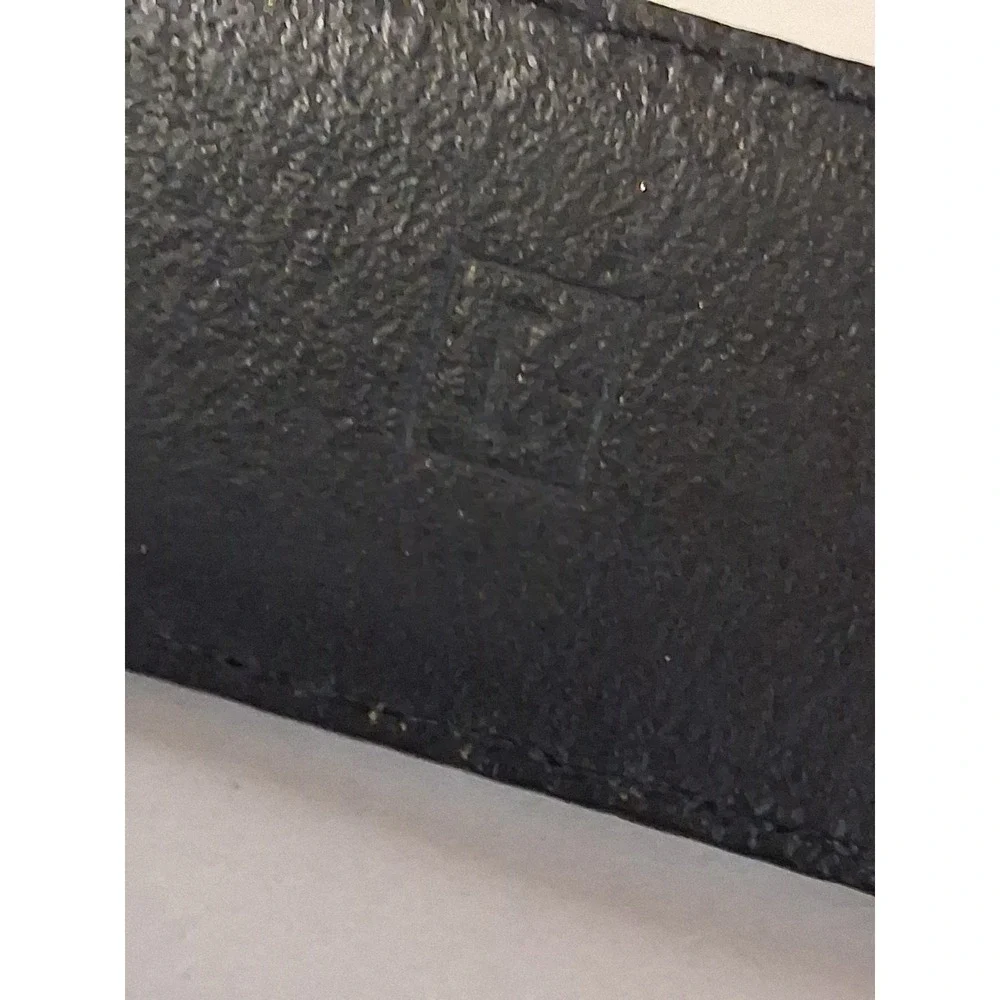 Fossil Mens size Large Leather Business Casual Office Career Everyday Black Belt